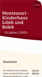 Mobile Screenshot of lolek-bolek.com